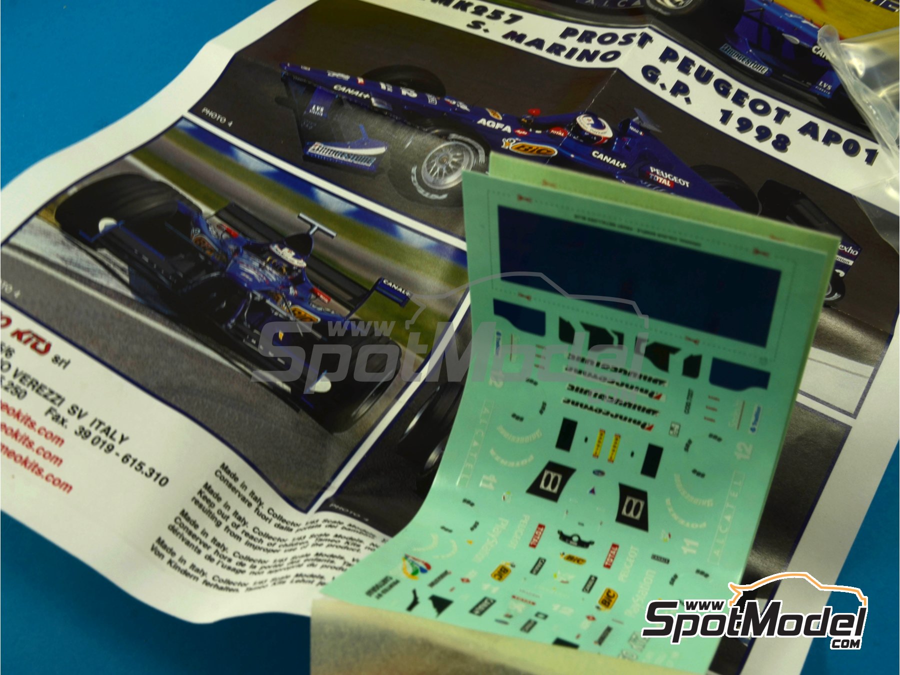 TAMEO (1/43) プジョー Prost AP01 TAMEO kit TMK257 Prost Peugeot AP01 San Marino GP 1998